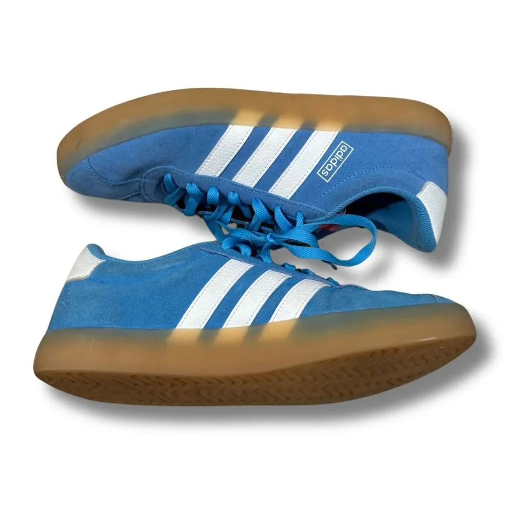 Adidas VL Court 3.0 Gum Sole - Blue Burst, 10